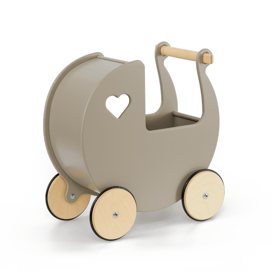 Classic Toy Pram - Grey - Moover