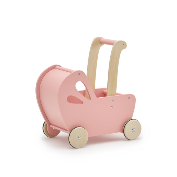 Small Dolls Pram - Pink - Moover