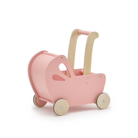 Small Dolls Pram - Pink - Moover