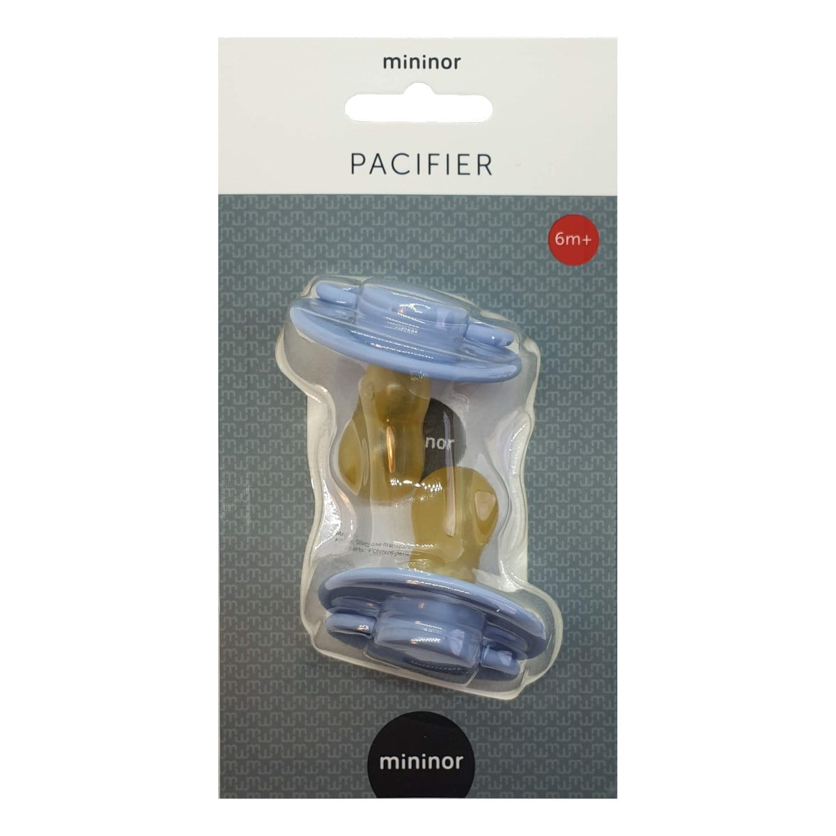 Pacifier/Dummy - Latex - 0mth - 2 pack - NORDIC SKY BLUE - Mininor