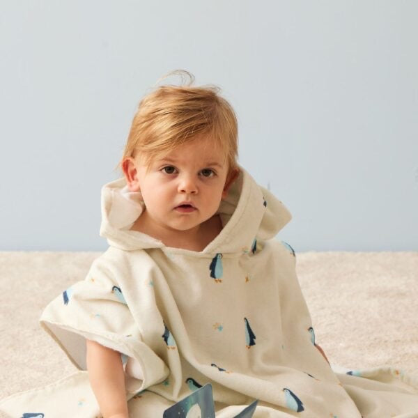 Hooded Poncho - Splash - from Jiggle & Giggle