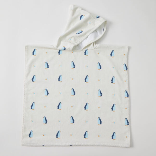 Hooded Poncho - Splash - from Jiggle & Giggle