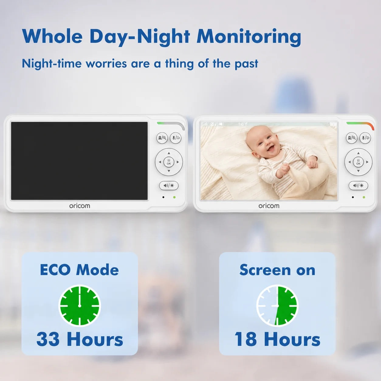 SC640 6" Video Baby Monitor with Motorised Pan/Tilt by Baby Deluxe