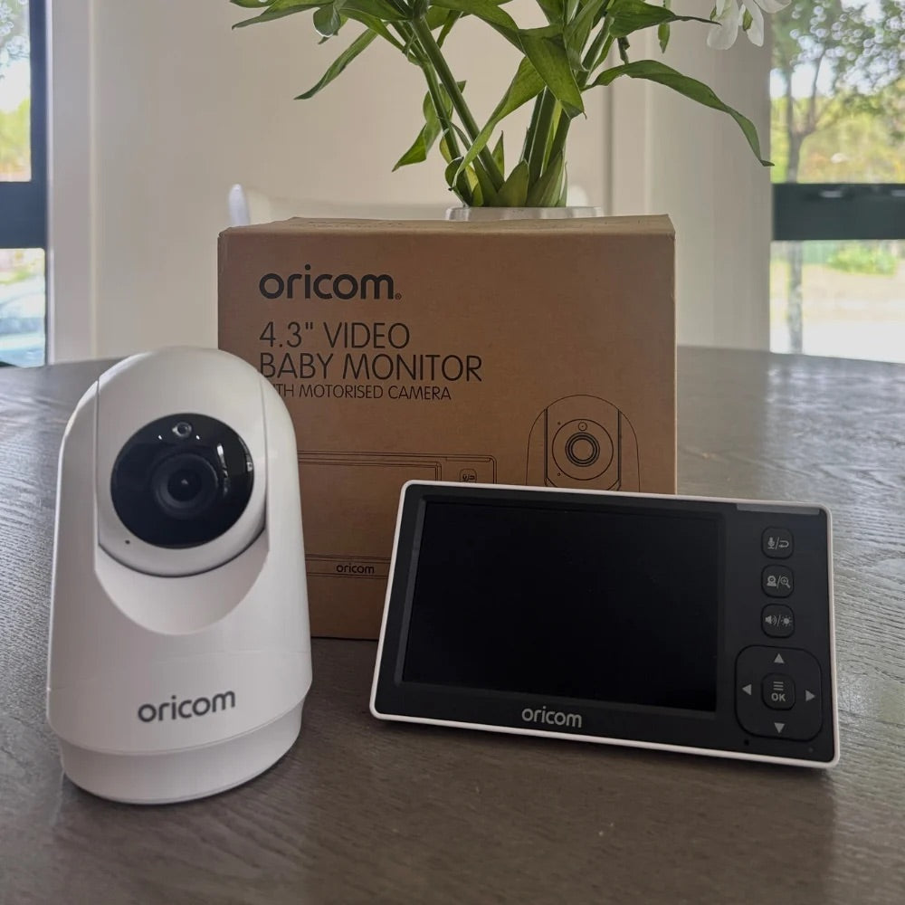 4.3" Video Baby Monitor With Motorised Pan-Tilt Camera - SC430 by Oricom