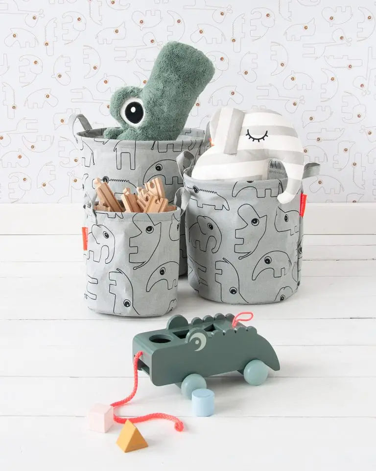 Toy Basket Set - Powder - Done By Deer