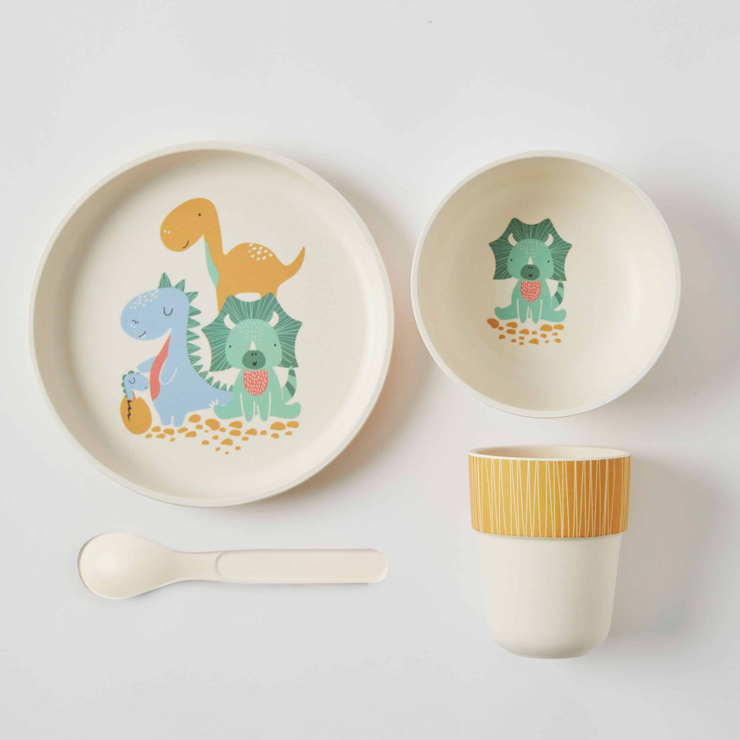 Bamboo 4pc Dinner Sets - Whimsical