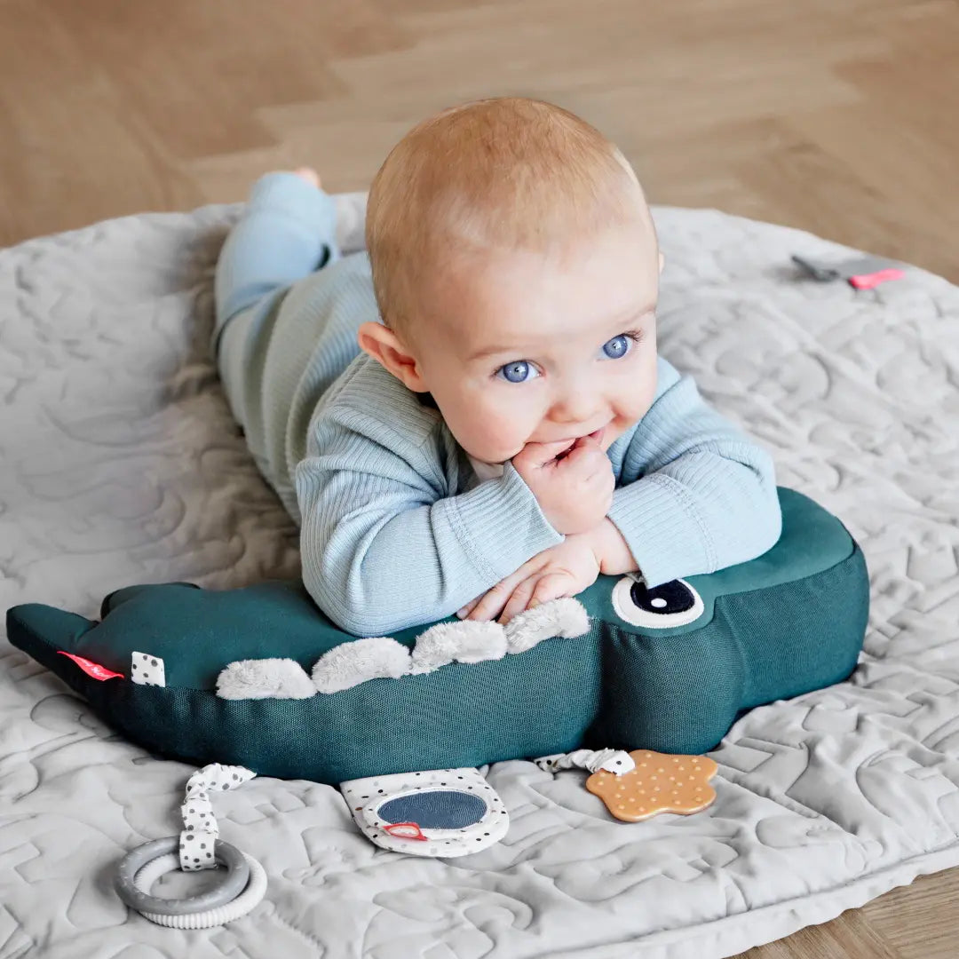 Tummy Time Activity Toy Croco - Green - Done By Deer