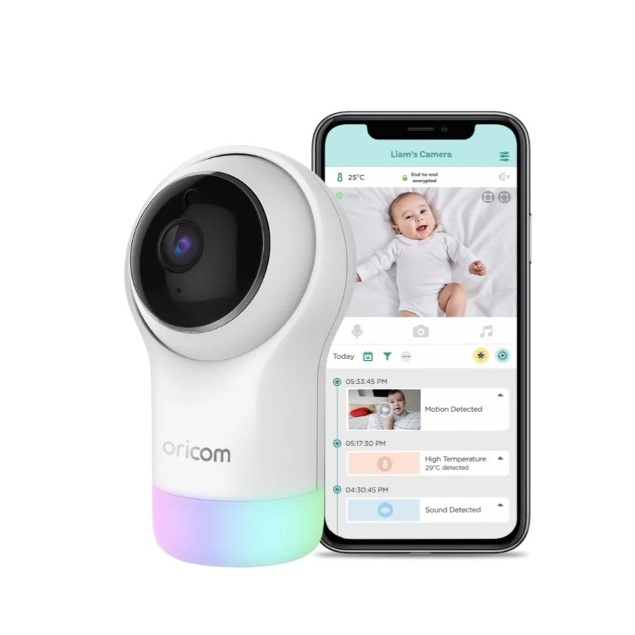 Smart HD Video Baby Monitor with Motorised Camera - CU950 by Baby Deluxe