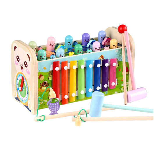 Sensory Toys with Hammering Pounding and Fishing Game