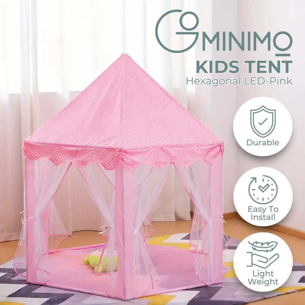 Kids Tent - with LED Lights