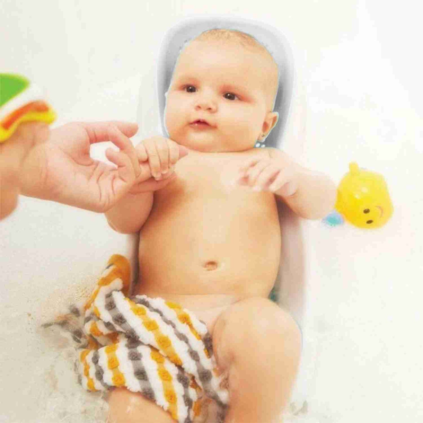 Baby Bath Support Fit -grey