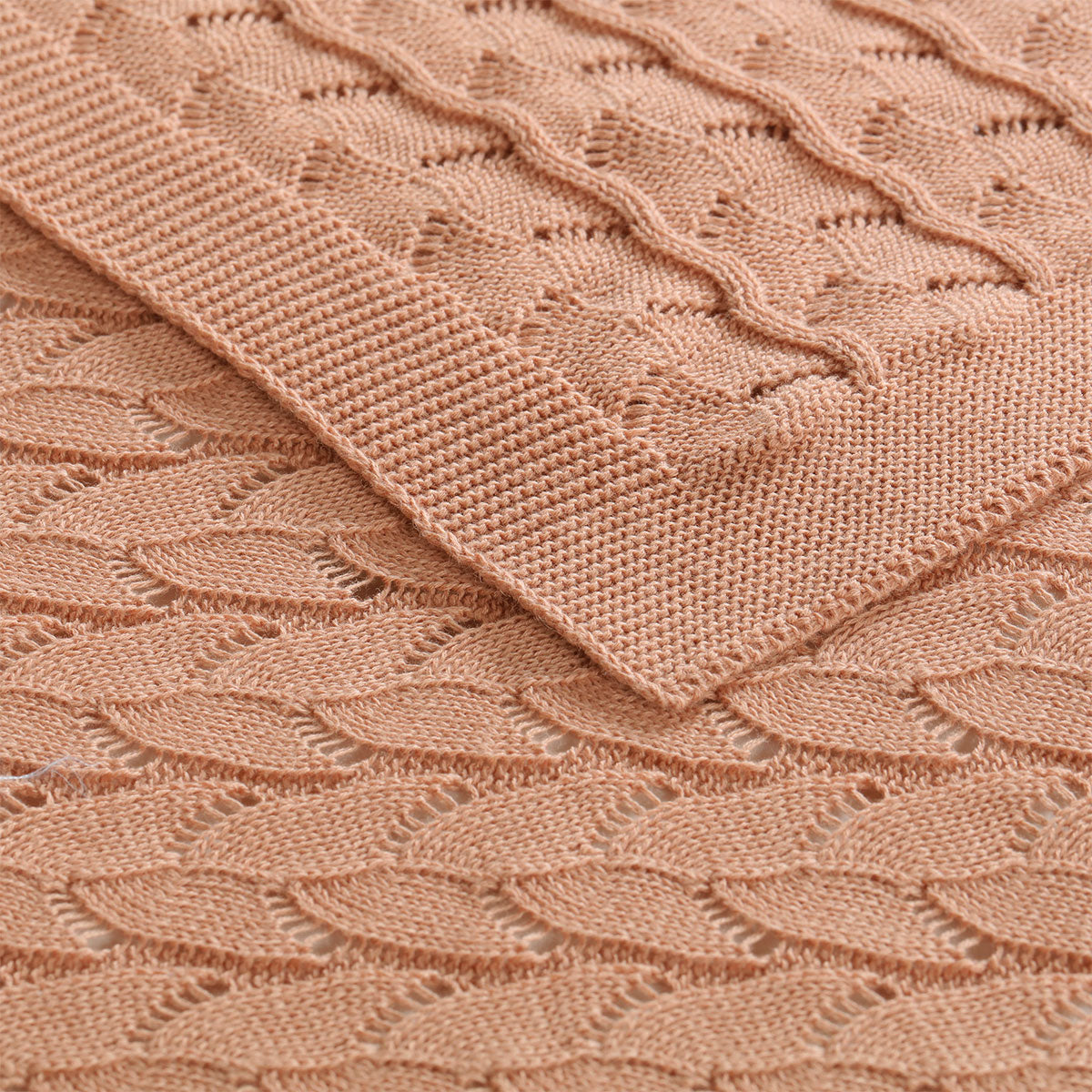 Baby Cotton Blanket - Dusty Pink