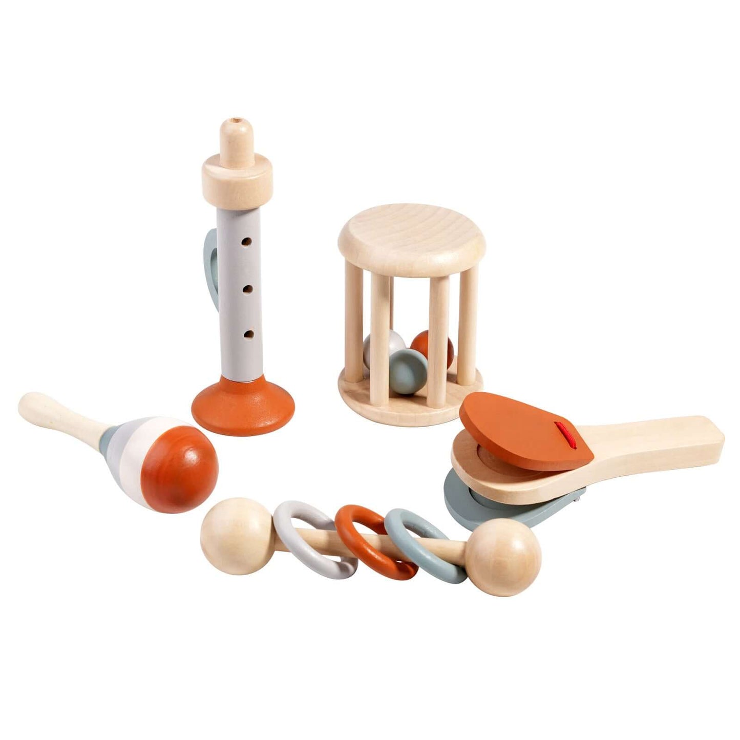 Wooden Musical Instrument Set for Kids