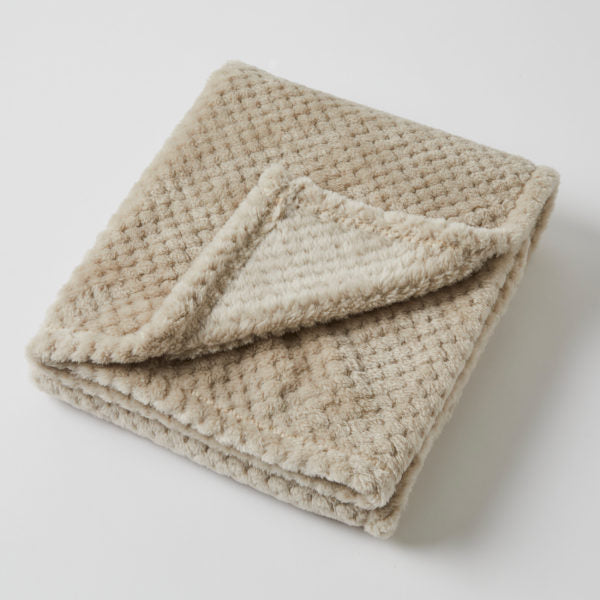 Aria Baby Blanket – Latte