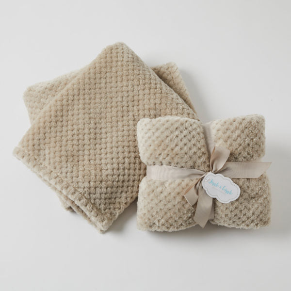 Aria Baby Blanket – Latte