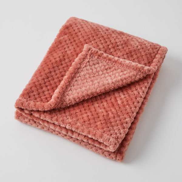 Aria Baby Blanket – Rosewood