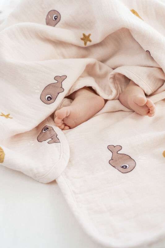 Swaddle 2-pack - Powder - Done By Deer