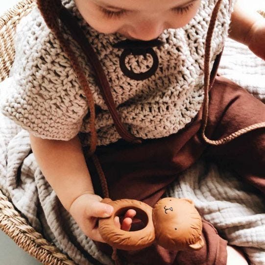 Bear Teething Ring