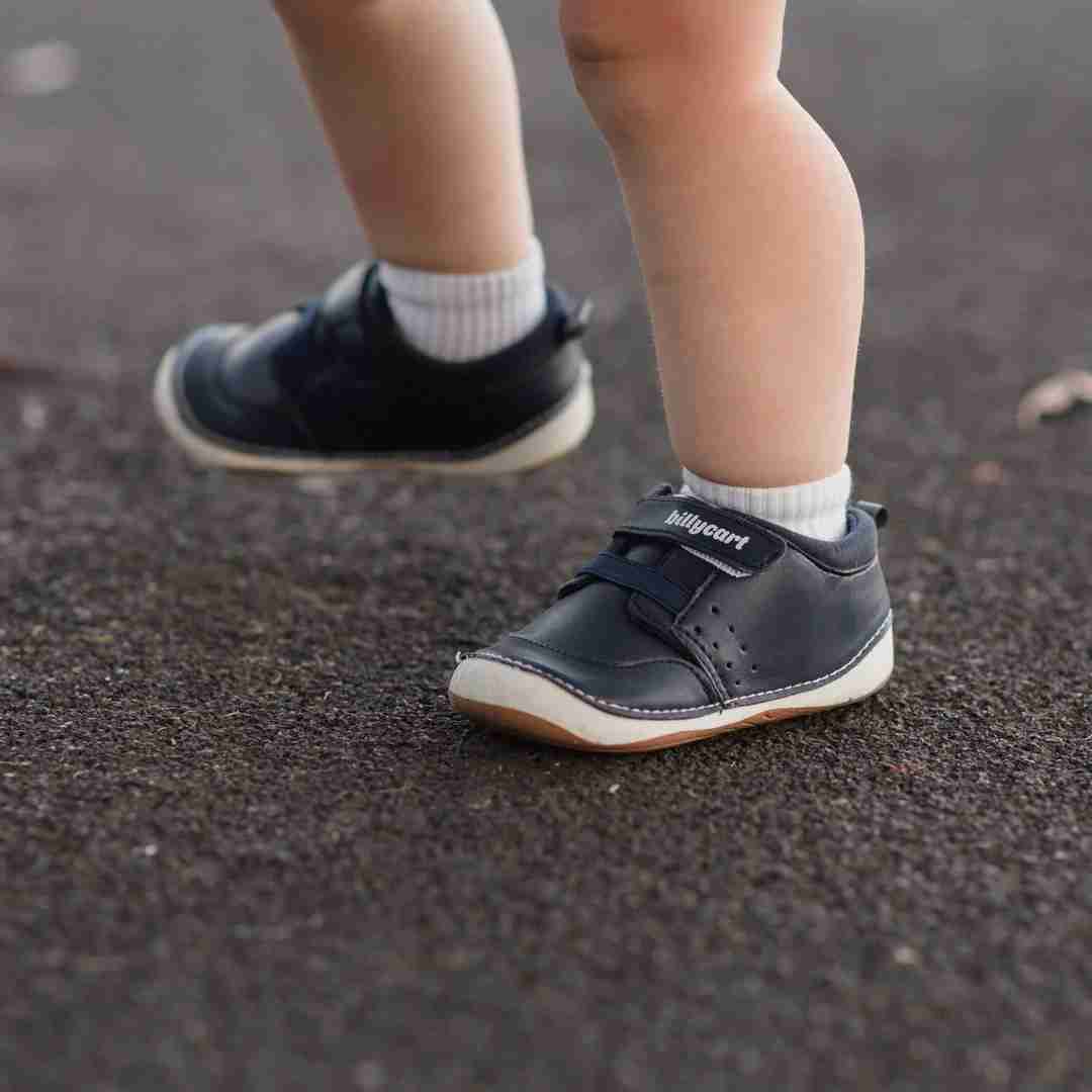 Boys Shoes - Navy Blue Sneaker - Riley