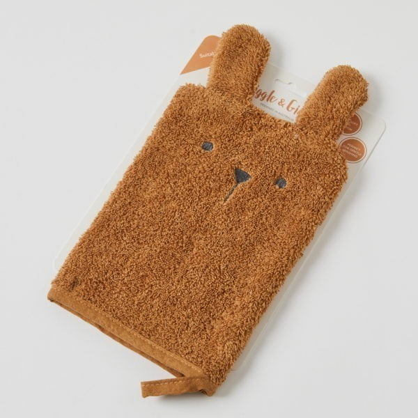 Bath Mitt - Biscuit