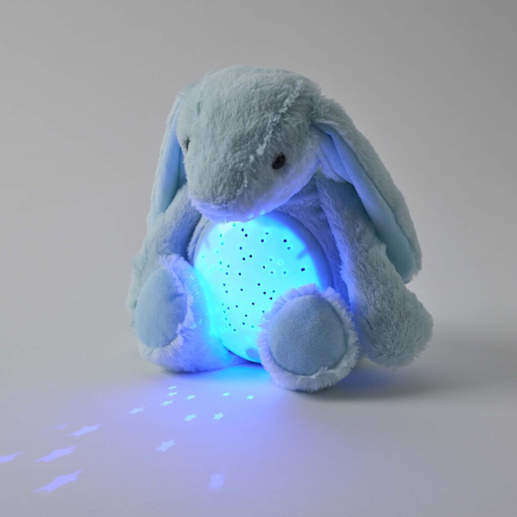 Plush Night Light - Blue Bunny