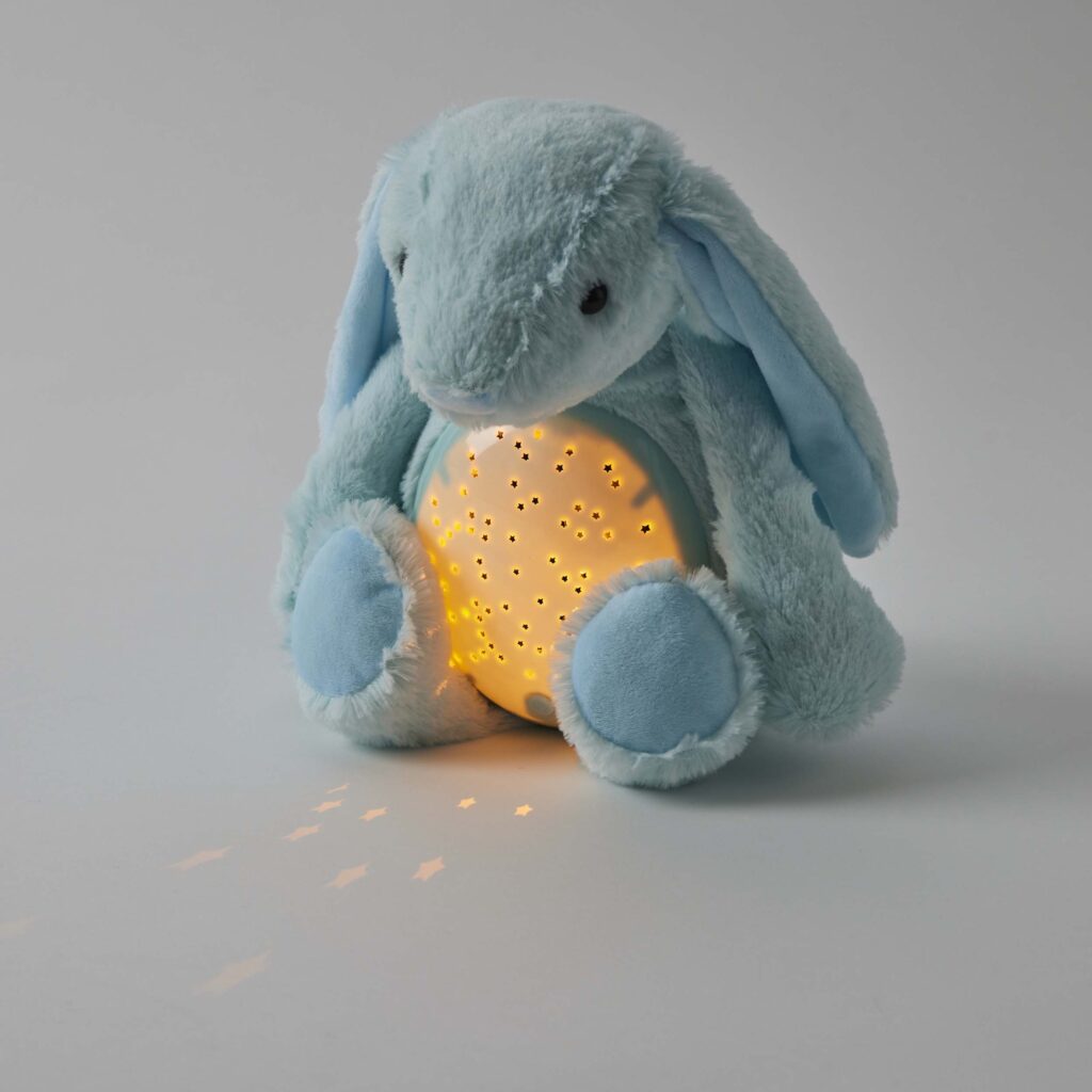 Plush Night Light - Blue Bunny