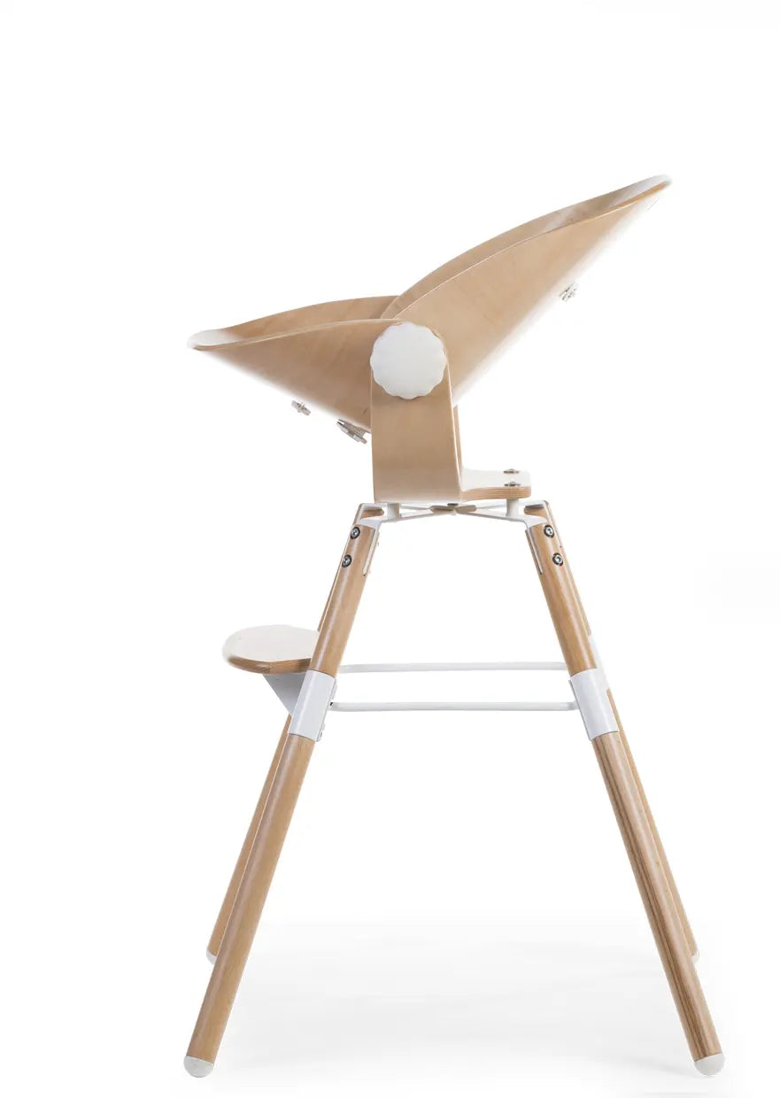 Newborn Seat for High Chair - Evolu 2 Childhome - Natural & White