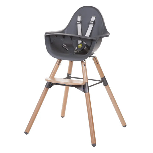 High Chair – Anthracite - Evolu 2 Childhome