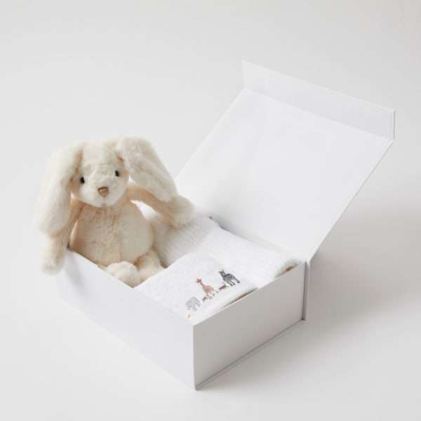 Cremo Rabbit Multipack Cream Bunny Hamper Gift Set for Newborns | Baby Deluxe