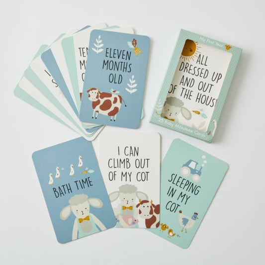 Baby Milestone Cards - Farm Fun 25pc