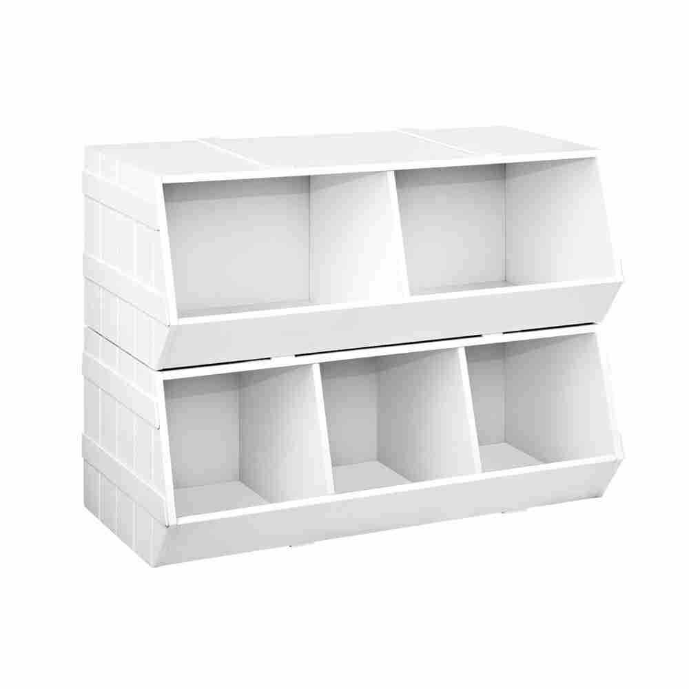 Kids Toys & Books Storage Stackable