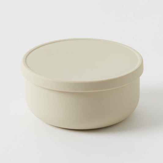 Henny Silicone Bowl with Lid – Almond