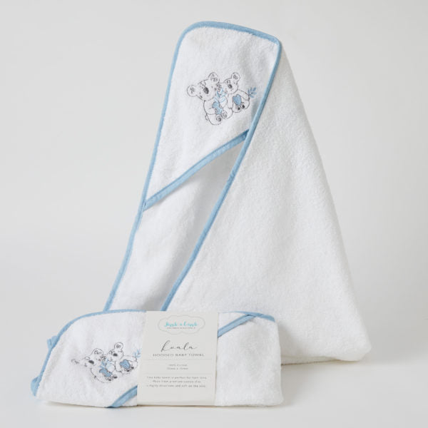 Koala Baby Hooded Towel Blue