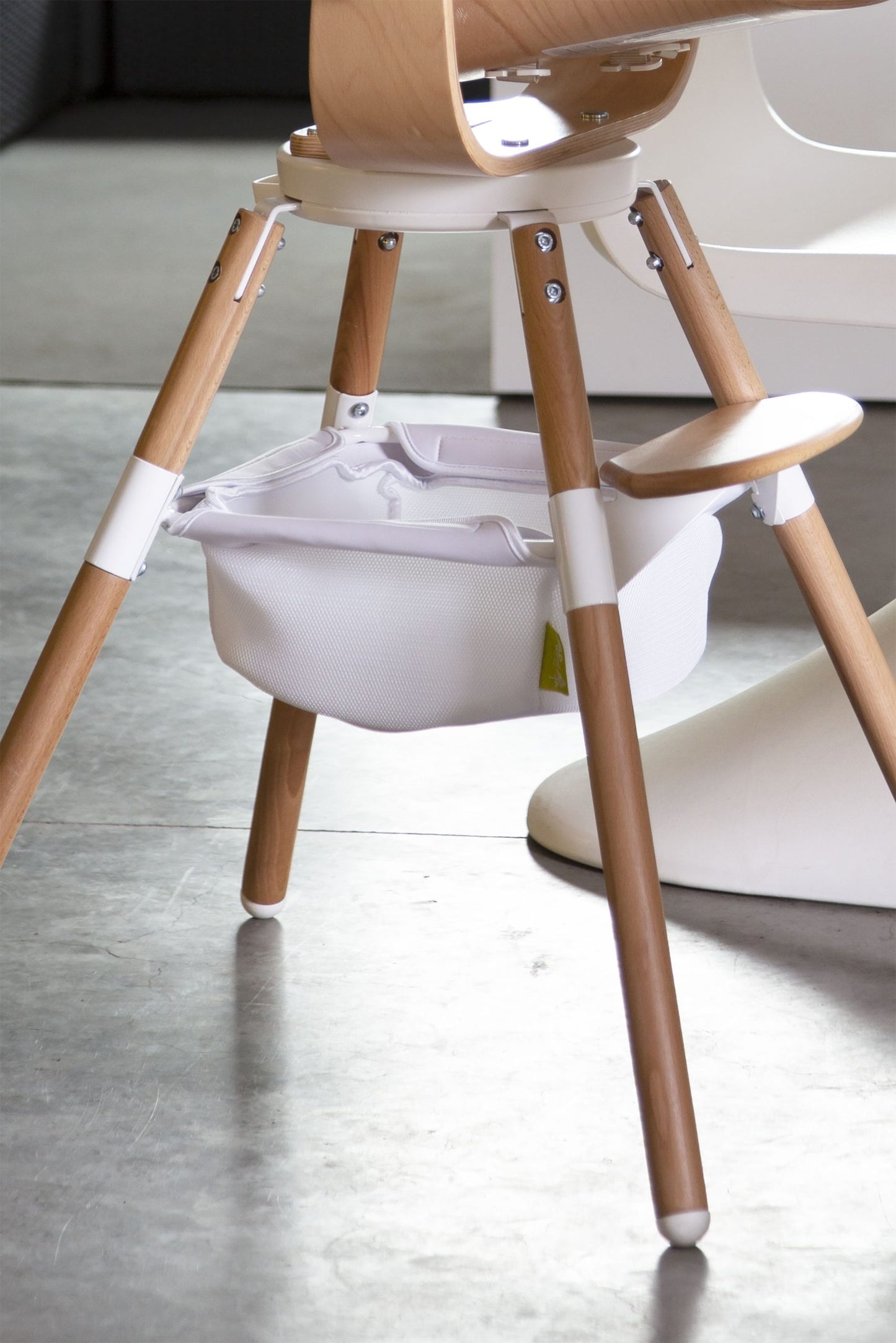 High Chair – White - Evolu 2 Childhome