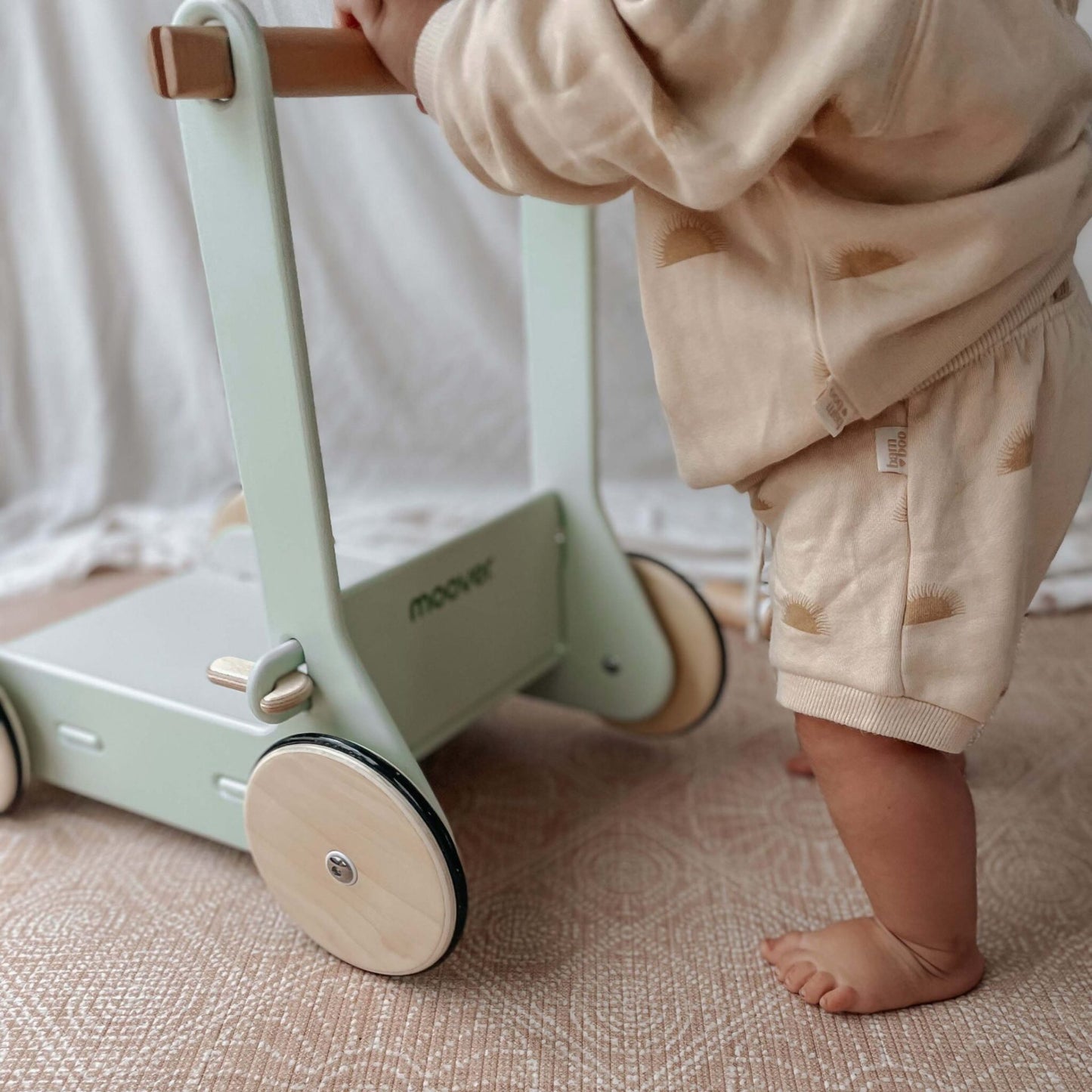 Classic Baby Walker - Green - Moover