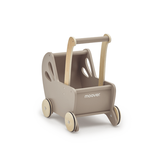 Small Toy Pram - Cappuccino Grey - Moover