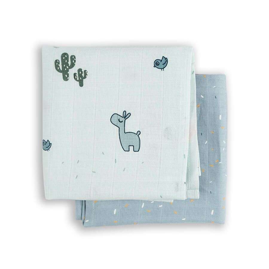 Swaddle 2-pack - Blue - Done By Deer