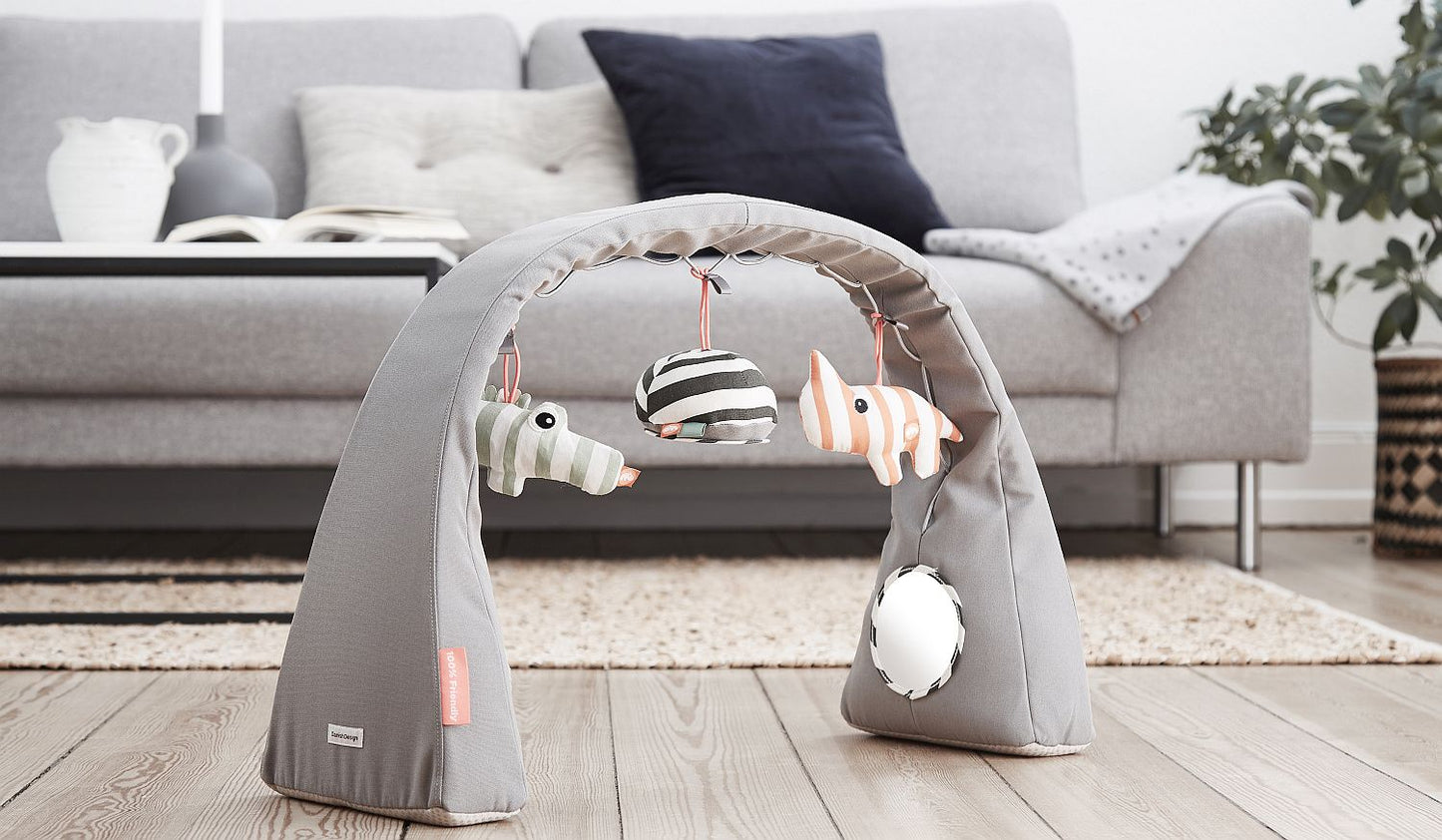 Baby Activity Gym - Grey - Done By Deer