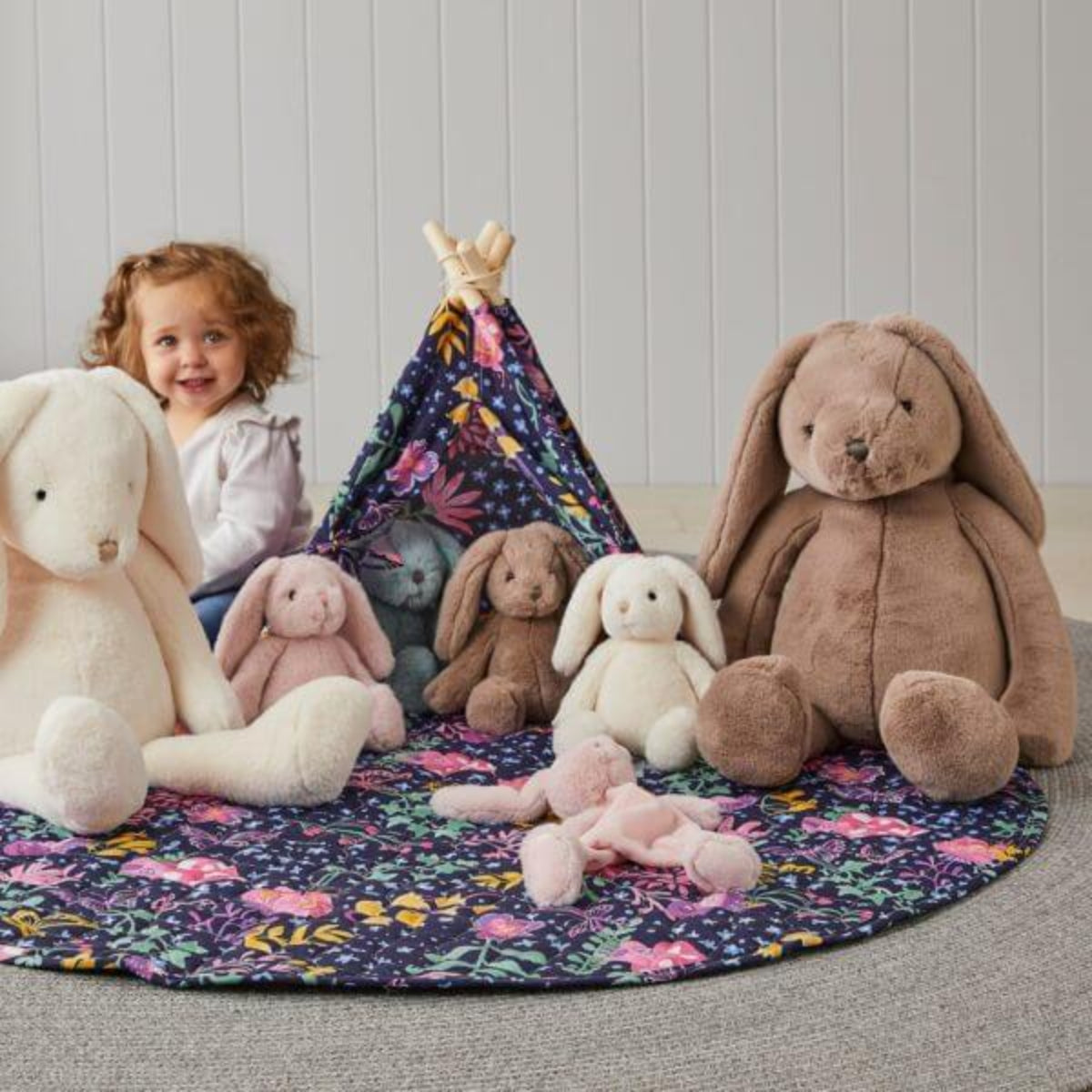 Mocha Bunny Comforter - From Giggle & Jiggle