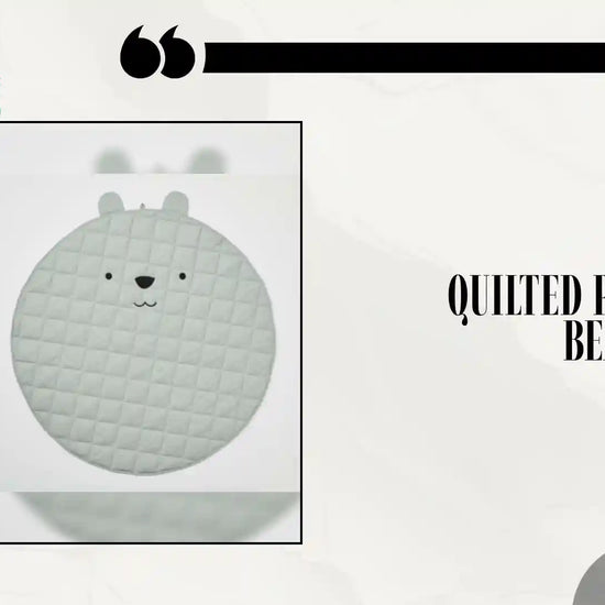Quilted Playmat - Bear by@Outfy