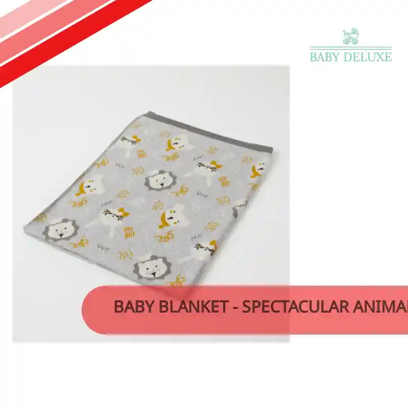 Baby Blanket - Spectacular Animals by@Outfy
