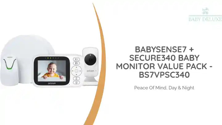 Babysense7 + Secure340 Baby Monitor Value Pack - BS7VPSC340 by@Outfy