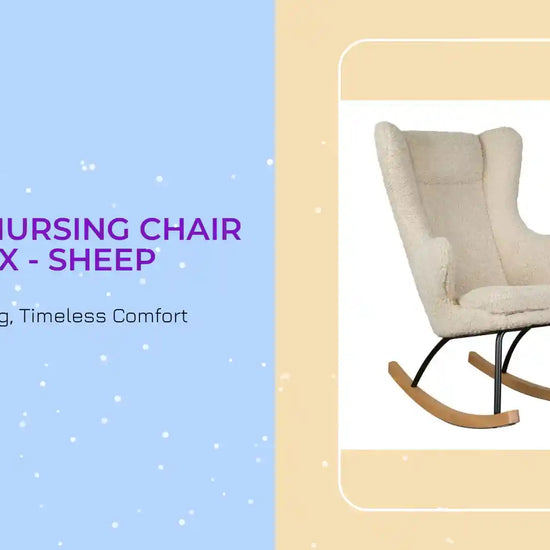 Rocking Nursing Chair - Quax - Sheep by@Outfy
