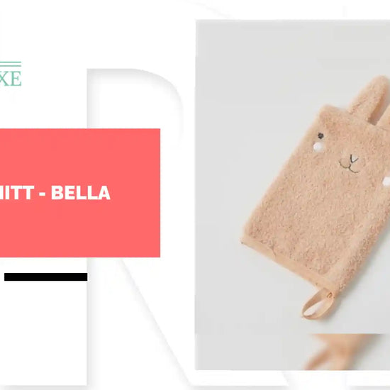 Bath Mitt - Bella by@Outfy