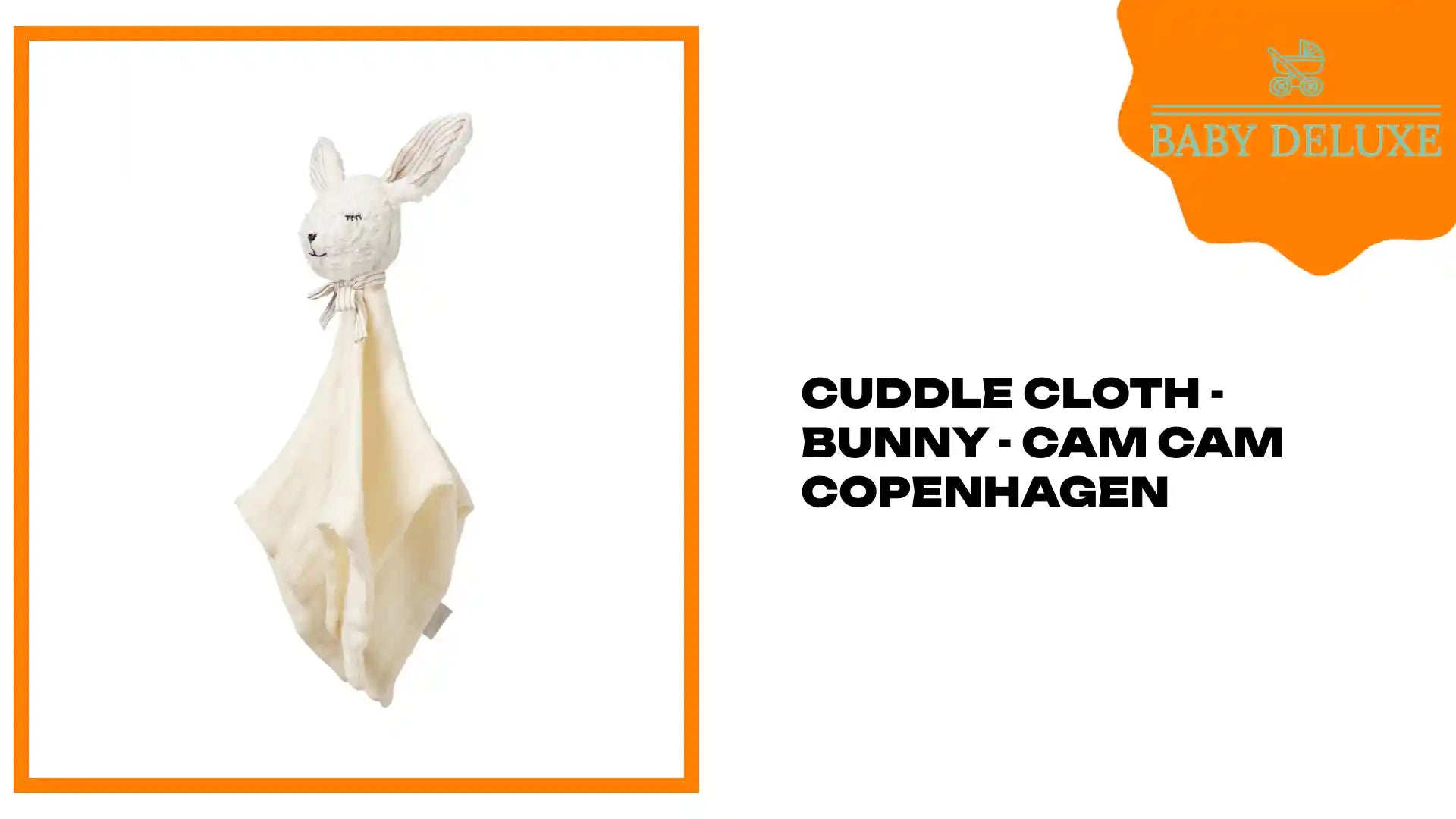 Cuddle Cloth - Bunny - Cam Cam Copenhagen by@Outfy