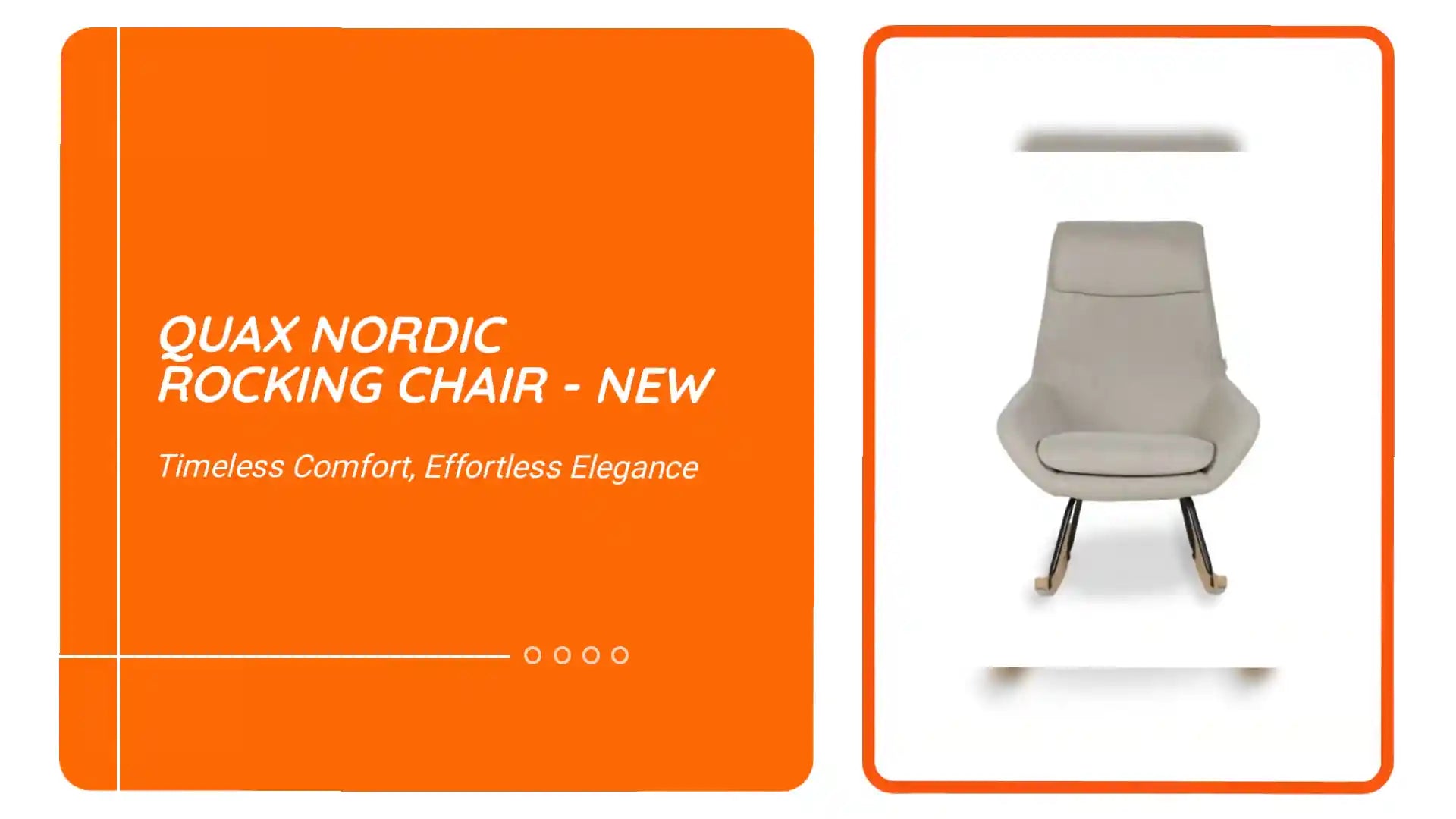 Quax Nordic Rocking Chair - NEW by@Outfy