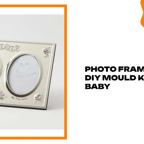 Photo Frame with DIY Mould Kit for Baby by@Outfy