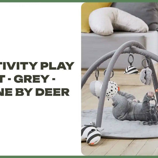 Activity Play Mat - Grey - Done By Deer by@Outfy