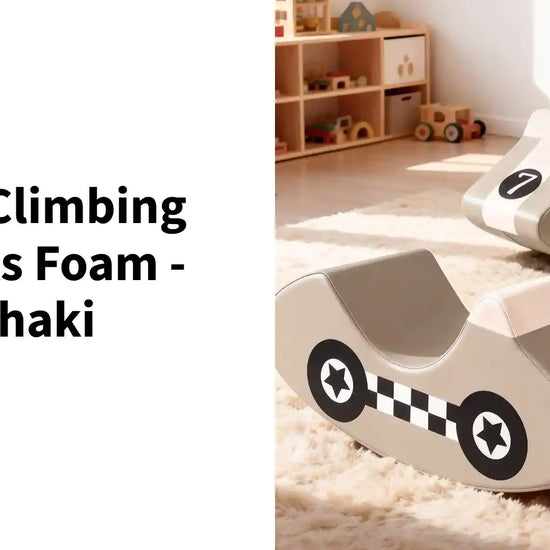 Kids Climbing Blocks Foam - Khaki by@Outfy