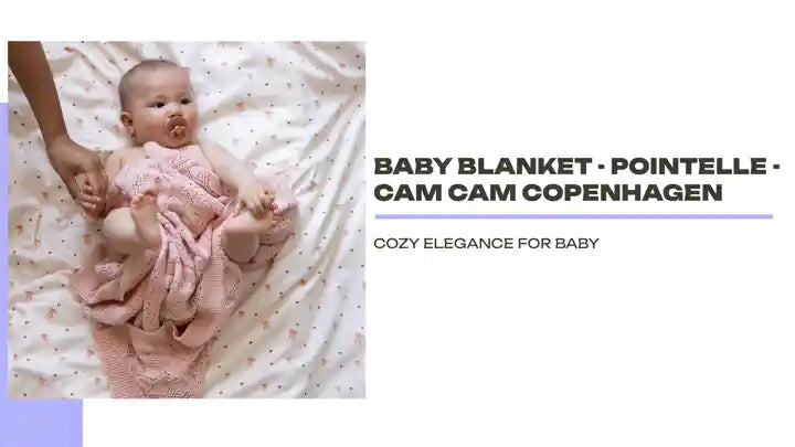 Baby Blanket - Pointelle - Cam Cam Copenhagen by@Outfy